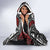 Aotearoa Maori Personalized Hooded Blanket Toitu Te Tiriti Ake! Ake! Ake!