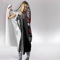 Aotearoa Maori Personalized Hooded Blanket Toitu Te Tiriti Ake! Ake! Ake! LT7 - Polynesian Pride
