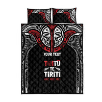 Aotearoa Maori Personalized Quilt Bed Set Toitu Te Tiriti Ake! Ake! Ake! LT7 - Polynesian Pride