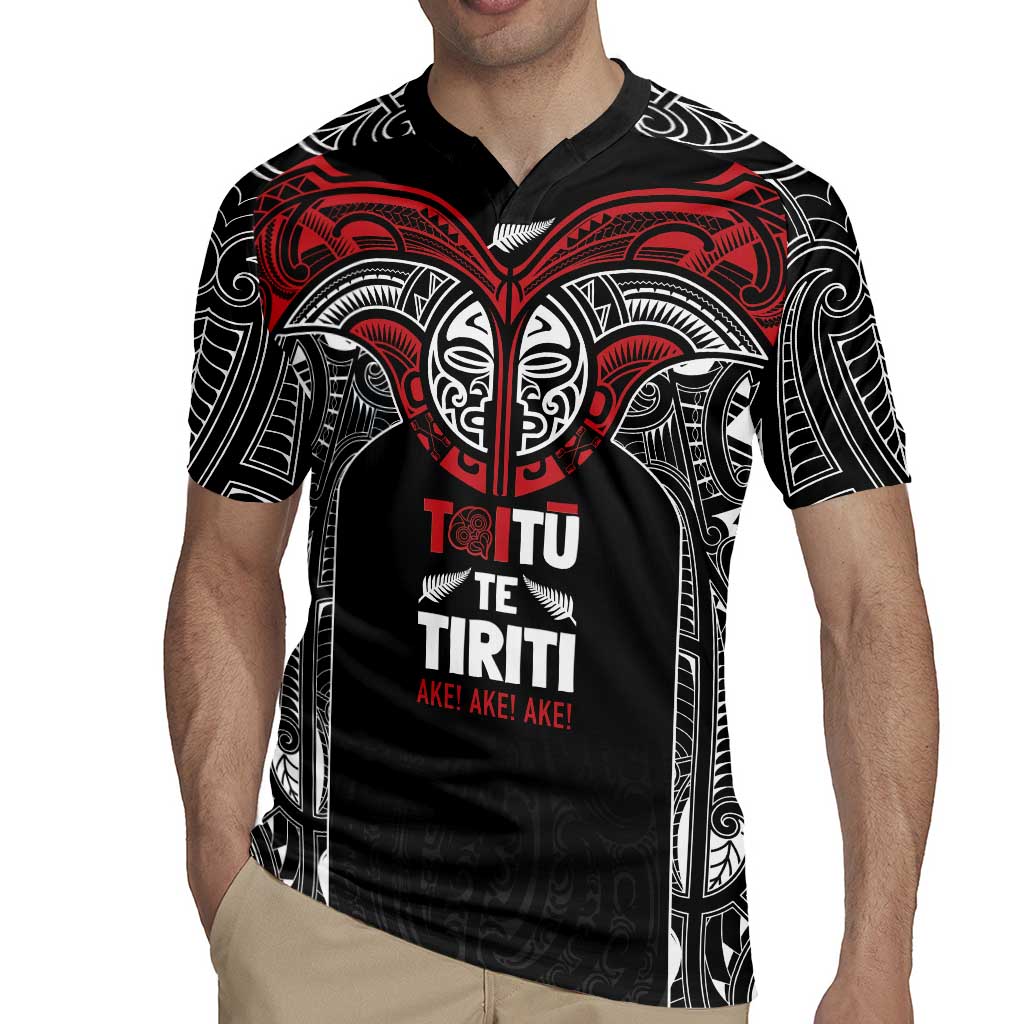 Aotearoa Maori Personalized Rugby Jersey Toitu Te Tiriti Ake! Ake! Ake! LT7 - Polynesian Pride
