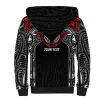 Aotearoa Maori Personalized Sherpa Hoodie Toitu Te Tiriti Ake! Ake! Ake! LT7 - Polynesian Pride
