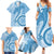 Micronesia FSM Family Matching Summer Maxi Dress and Hawaiian Shirt Shark and Manta Classic Style