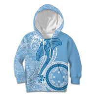 Micronesia FSM Kid Hoodie Shark and Manta Classic Style
