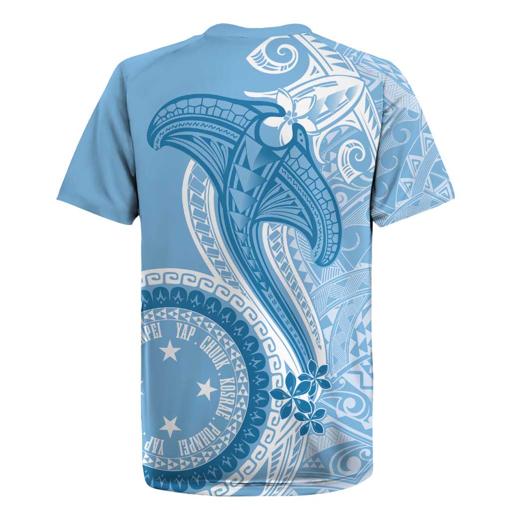 Micronesia FSM Rugby Jersey Shark and Manta Classic Style