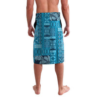 Pasifika Women's Day - Samoa Siapo Malu Tattoo Inspired Lavalava Turquoise