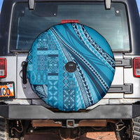 Pasifika Women's Day - Samoa Siapo Malu Tattoo Inspired Spare Tire Cover Turquoise LT7 Turquoise - Polynesian Pride
