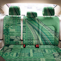 Pasifika Women's Day - Samoa Siapo Malu Tattoo Inspired Back Car Seat Cover Jade LT7 - Polynesian Pride
