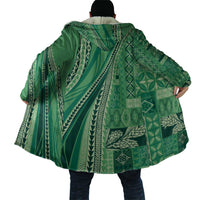 Pasifika Women's Day - Samoa Siapo Malu Tattoo Inspired Cloak Jade LT7 - Polynesian Pride