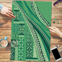 Pasifika Women's Day - Samoa Siapo Malu Tattoo Inspired Puzzle Jade