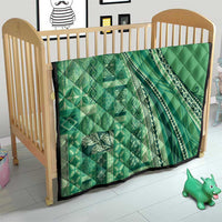 Pasifika Women's Day - Samoa Siapo Malu Tattoo Inspired Quilt Jade LT7 - Polynesian Pride