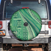 Pasifika Women's Day - Samoa Siapo Malu Tattoo Inspired Spare Tire Cover Jade LT7 Jade - Polynesian Pride