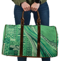 Pasifika Women's Day - Samoa Siapo Malu Tattoo Inspired Travel Bag Jade LT7 Jade - Polynesian Pride