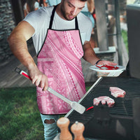 Pasifika Women's Day - Samoa Siapo Malu Tattoo Inspired Apron Pink LT7 - Polynesian Pride