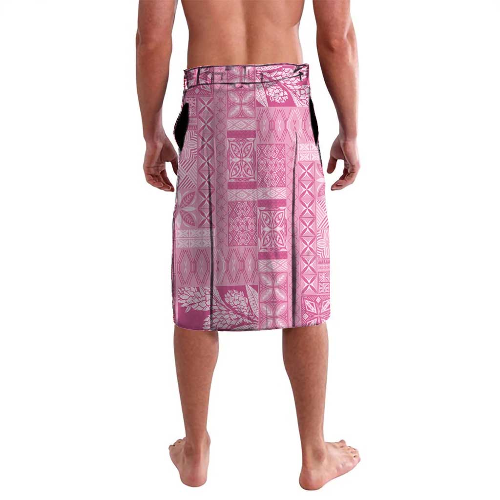 Pasifika Women's Day - Samoa Siapo Malu Tattoo Inspired Lavalava Pink LT7 - Polynesian Pride