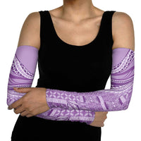 Pasifika Women's Day - Samoa Siapo Malu Tattoo Inspired Arm Sleeves Lavender