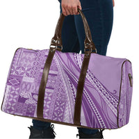 Pasifika Women's Day - Samoa Siapo Malu Tattoo Inspired Travel Bag Lavender LT7 - Polynesian Pride