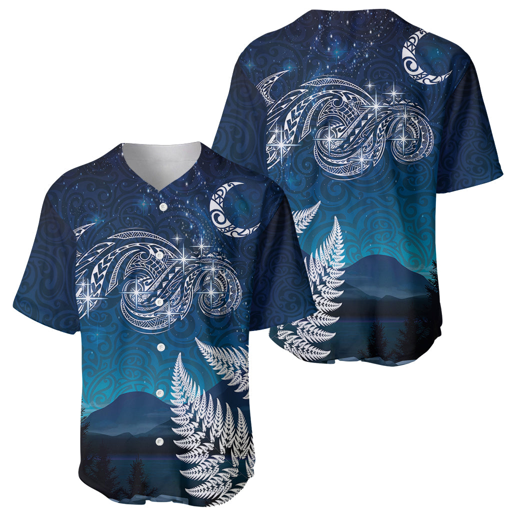 New Zealand Matariki Baseball Jersey Starry Night Style