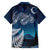 New Zealand Matariki Family Matching Long Sleeve Bodycon Dress and Hawaiian Shirt Starry Night Style