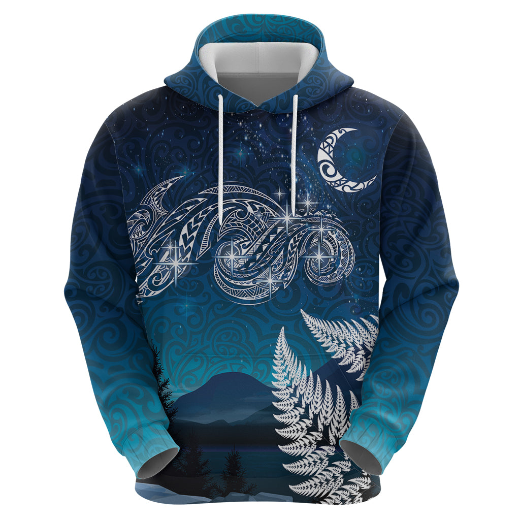 New Zealand Matariki Hoodie Starry Night Style