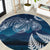 New Zealand Matariki Round Carpet Starry Night Style