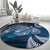 New Zealand Matariki Round Carpet Starry Night Style