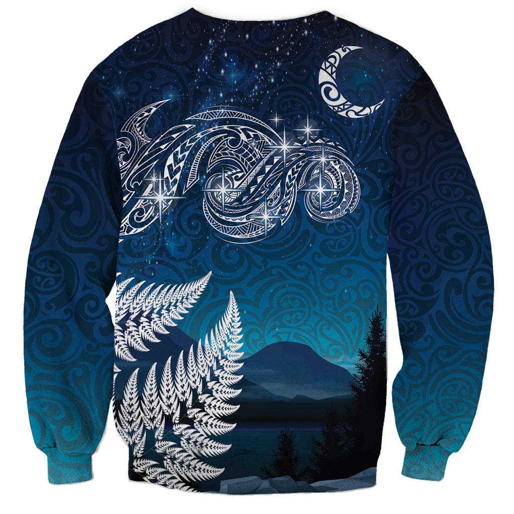 New Zealand Matariki Sweatshirt Starry Night Style