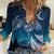 New Zealand Matariki Women Casual Shirt Starry Night Style