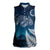 New Zealand Matariki Women Sleeveless Polo Shirt Starry Night Style