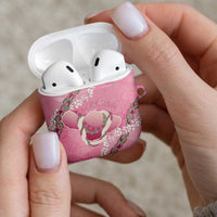 Hawaii Maui Island Flowers Lei AirPods Case Lokelani Rose Pink LT7 - Polynesian Pride