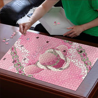 Hawaii Maui Island Flowers Lei Puzzle Lokelani Rose Pink LT7 - Polynesian Pride