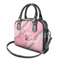 Hawaii Maui Island Flowers Lei Shoulder Handbag Lokelani Rose Pink LT7 - Polynesian Pride