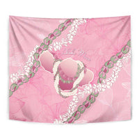 Hawaii Maui Island Flowers Lei Tapestry Lokelani Rose Pink LT7 - Polynesian Pride