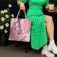 Hawaii Maui Island Flowers Lei Tote Bag Lokelani Rose Pink LT7 - Polynesian Pride