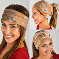 Hawaii Lanai Island Flowers Lei Neck Gaiter Orange Kaunaoa Mix Maile LT7 - Polynesian Pride