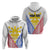 Custom Philippines Mix Guam Hoodie Filipino Flag Style LT7 - Polynesian Pride