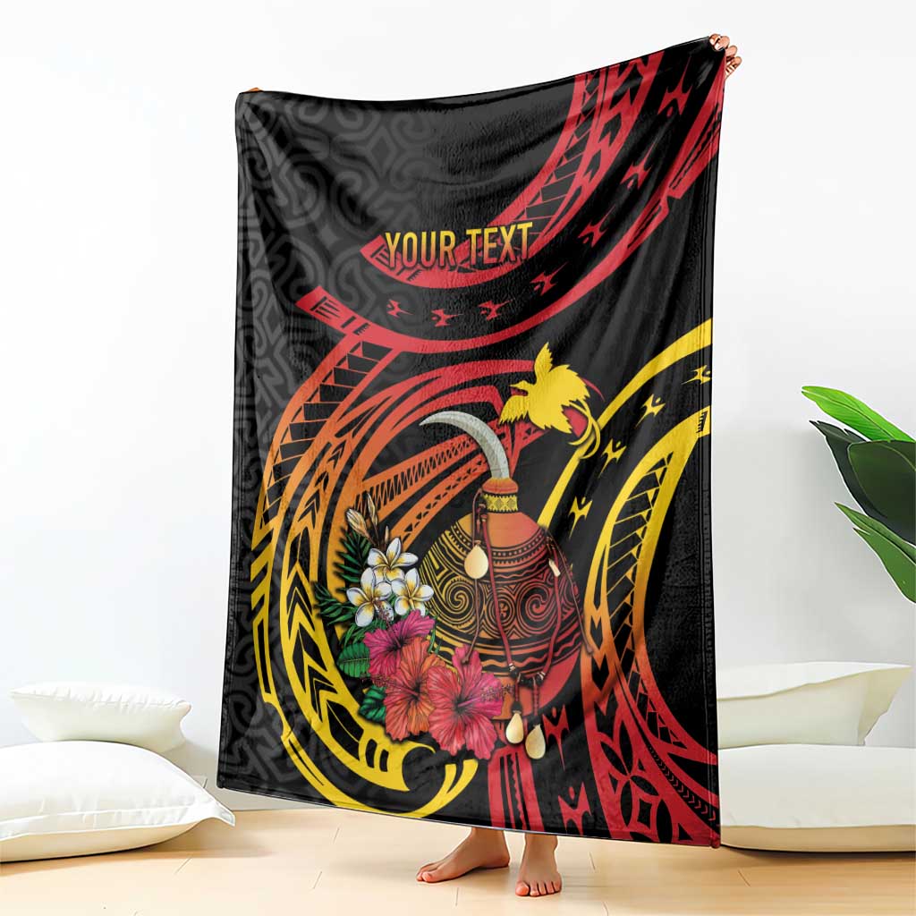 Personalized Milne Bay Blanket PNG Lime Pot with Oro Tapa