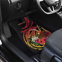 Personalized Milne Bay Car Mats PNG Lime Pot with Oro Tapa LT7 - Polynesian Pride