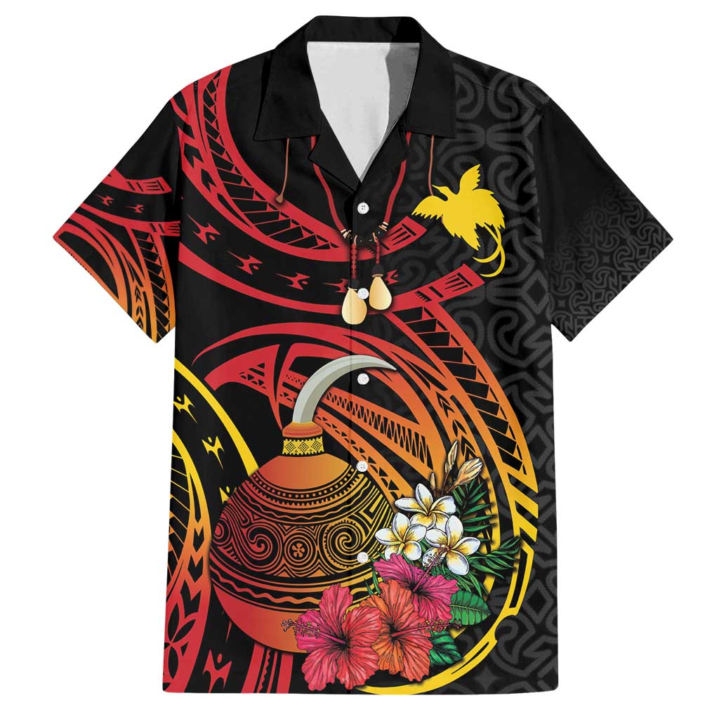 Personalized Milne Bay Family Matching Long Sleeve Bodycon Dress and Hawaiian Shirt PNG Lime Pot with Oro Tapa