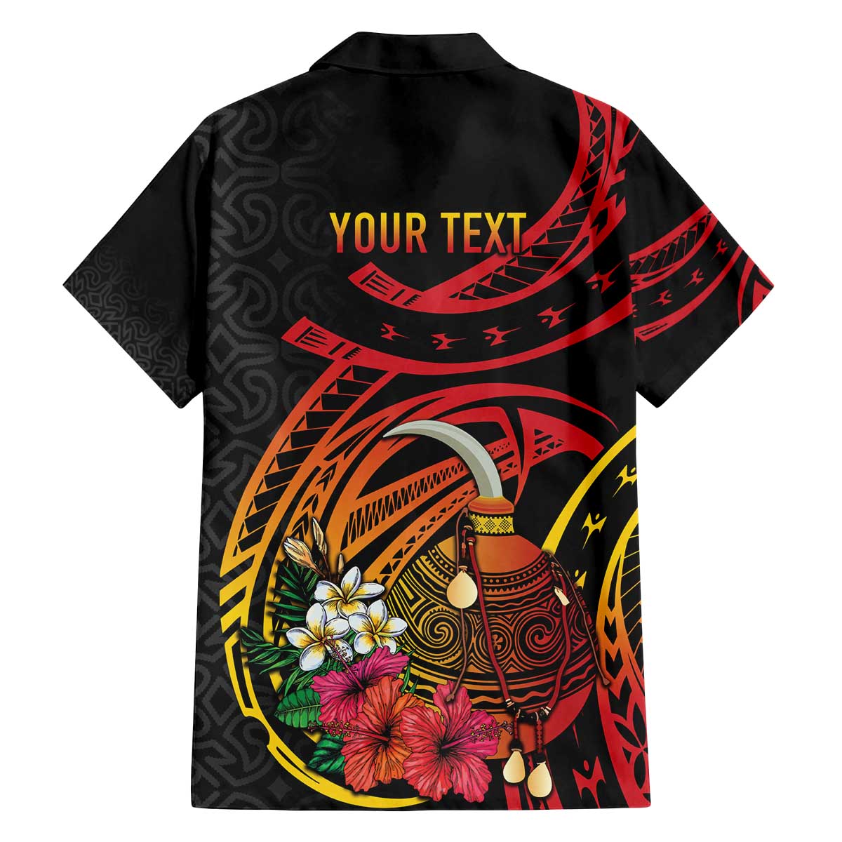 Personalized Milne Bay Family Matching Off The Shoulder Long Sleeve Dress and Hawaiian Shirt PNG Lime Pot with Oro Tapa