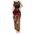 Personalized Milne Bay Tank Maxi Dress PNG Lime Pot with Oro Tapa