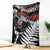 New Zealand Maori Rugby Personalised Blanket Ta Moko Silver Fern