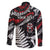 New Zealand Maori Rugby Personalised Family Matching Long Sleeve Bodycon Dress and Hawaiian Shirt Ta Moko Silver Fern