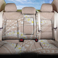 Polynesian Vintage Floral Back Car Seat Cover Beige Motifs - Polynesian Pride