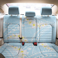 Polynesian Vintage Floral Back Car Seat Cover Azure Motifs - Polynesian Pride