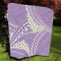 Polynesian Vintage Floral Quilt Lavender Motifs - Polynesian Pride