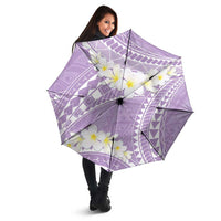 Polynesian Vintage Floral Umbrella Lavender Motifs LT7 - Polynesian Pride