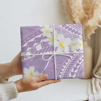 Polynesian Vintage Floral Wrapping Paper Lavender Motifs LT7 - Polynesian Pride