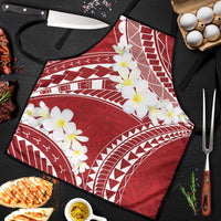 Polynesian Vintage Floral Apron Scarlet Motifs LT7 Scarlet - Polynesian Pride