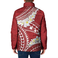 Polynesian Vintage Floral Padded Jacket Scarlet Motifs LT7 - Polynesian Pride