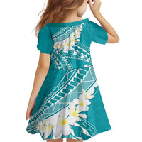 Polynesian Vintage Floral Family Matching Summer Maxi Dress and Hawaiian Shirt Teal Motifs - Polynesian Pride